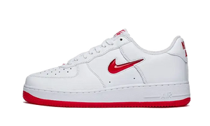 Nike Air Force 1 Low '07 Retro Color of the Month Jewel Swoosh University Red
