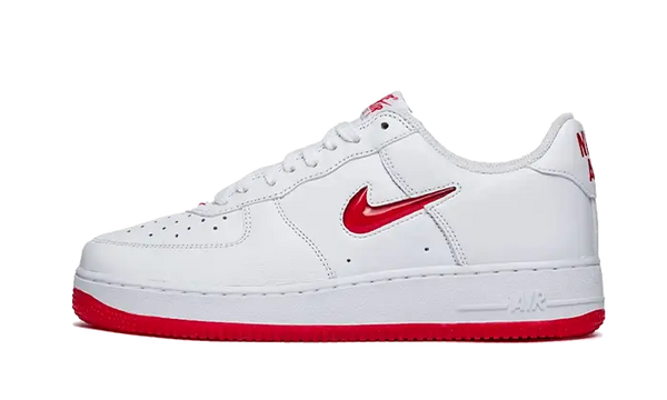 Nike Air Force 1 Low '07 Retro Color of the Month Jewel Swoosh University Red