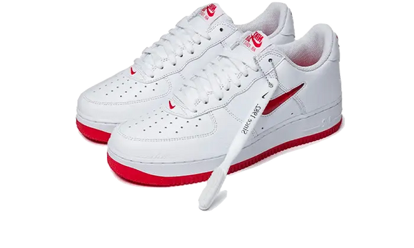 Nike Air Force 1 Low '07 Retro Color of the Month Jewel Swoosh University Red