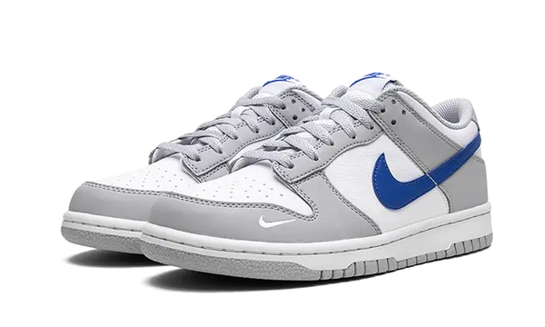Nike Dunk Low Mini Swoosh Wolf Grey Game Royal