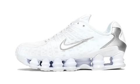 Shox TL White Metallic Silver Max Orange