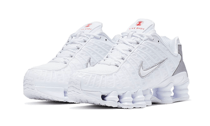 Nike Shox TL White Metallic Silver Max Orange (W)