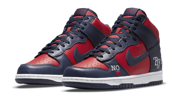 SB Dunk High Supreme By Any Means Navy SKU : DN3741-002