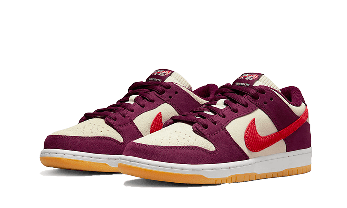 SB Dunk Low Skake Like A Girl Bordeaux