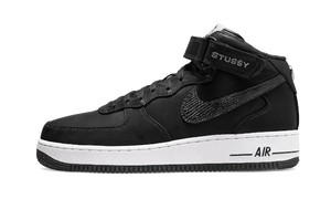 Air Force 1 Mid Stussy All Black