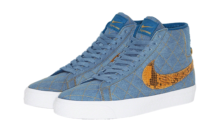 Nike SB Blazer Supreme Industrial Blue