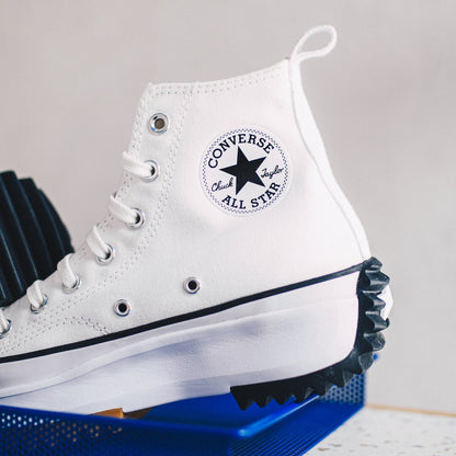 Converse Run Star Hike Hi White Black Gum