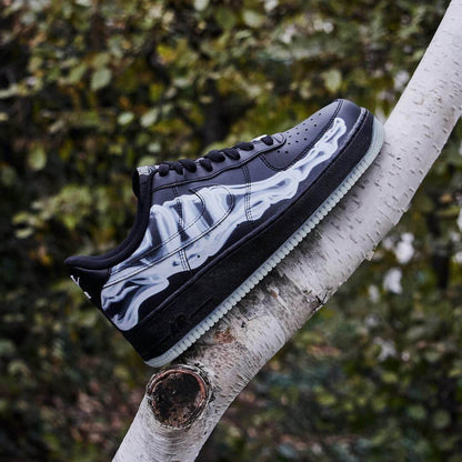 Nike Air Force 1 Low Black Skeleton Halloween (2019)