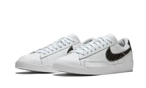 Nike Blazer Low White Black Croc - BQ0033-100