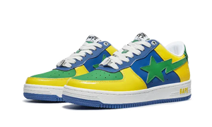A Bathing Ape Bape Sta Low Blue Yellow