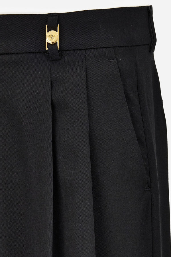 Informal Pant In Sallia Stretch Wool Mixed Fabric