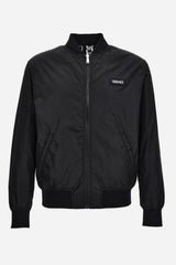 Blouson In Nylon Fabric Combo-Allover Chain Print