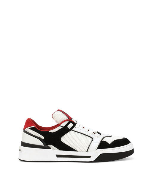 MIXED-MATERIAL NEW ROMA SNEAKERS