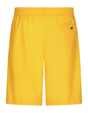 LONG-LEG SWIM TRUNKS WITH EMBOSSED DG LOGO