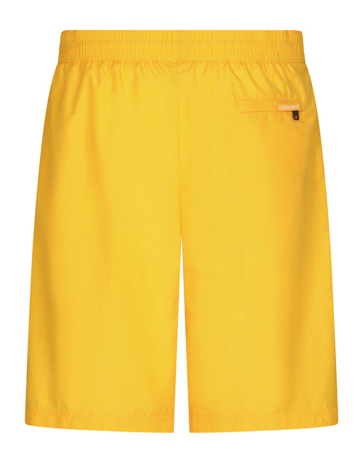 LONG-LEG SWIM TRUNKS WITH EMBOSSED DG LOGO