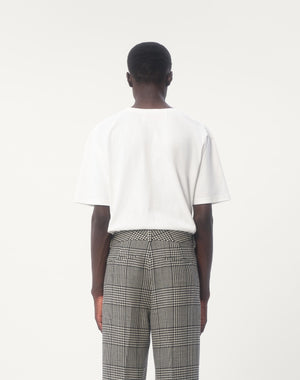 T-Shirt In Cotone Con Stampa Chez Valentino