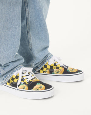 Sneaker Low-Top Valentino Garavani And Vans In Tessuto Con Stampa VLogo Checkerboard E Stampa Le Chat De La Maison