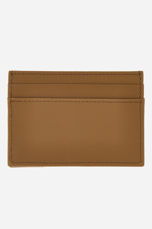 Icon Card Case In Quilted Lamb Leather