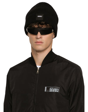 NYLON JACKET WITH DGVIB3 PRINT