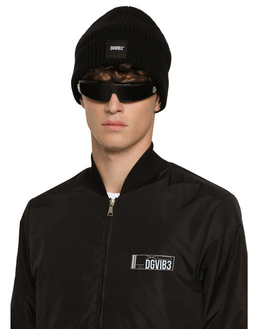 NYLON JACKET WITH DGVIB3 PRINT