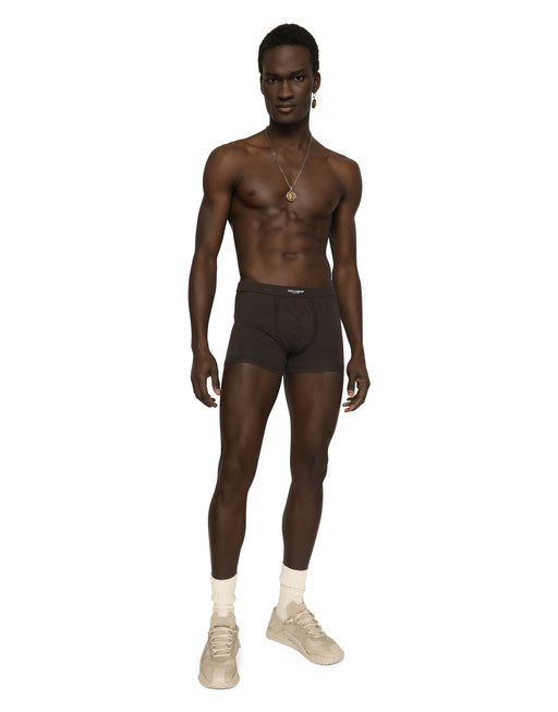 COTTON JERSEY BOXERS