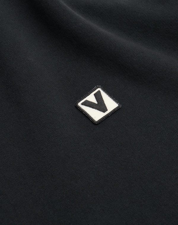 Felpa Girocollo In Cotone Con Patch Chez Valentino