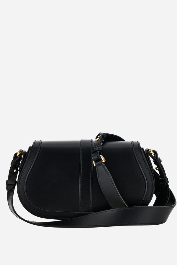 Greca Goddess Medium Shoulder In Calf Leather