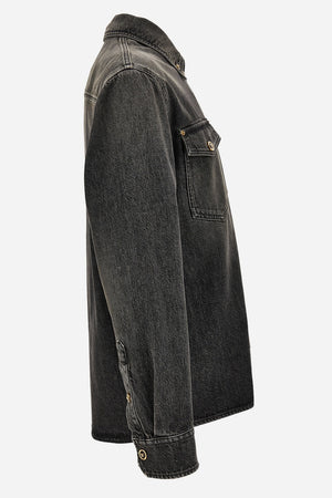 Shirt Denim In Denim Stop Wash Dirty Black
