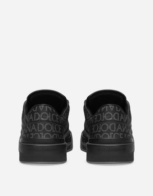 COATED JACQUARD NEW ROMA SNEAKERS