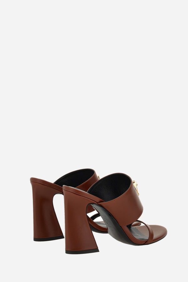 La Medusa Medusa Mule  In Calf Leather