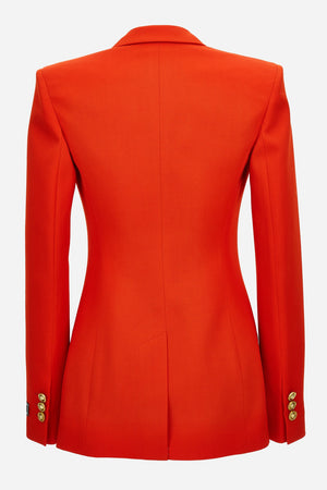 Informal Jacket In Responsible Stretch Wool Gabardine