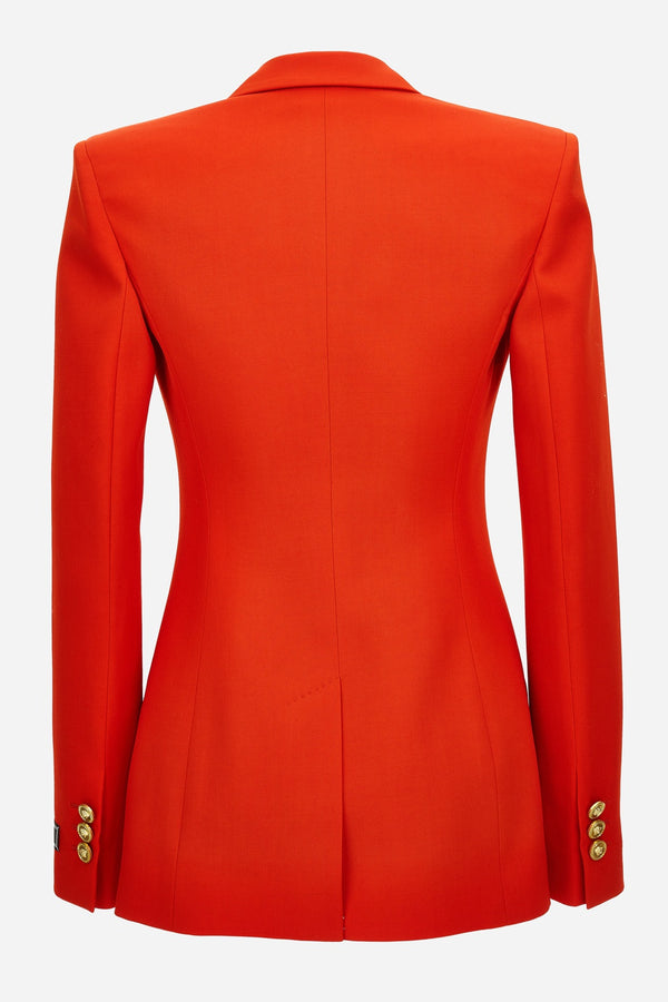 Informal Jacket In Responsible Stretch Wool Gabardine