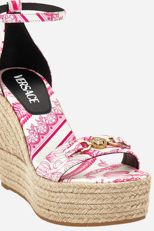 Medusa 95 Espadrilles In Calf Leather