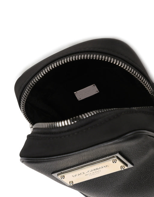 GRAINY CALFSKIN CROSSBODY BAG