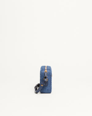 Mini Borsa A Tracolla Valentino Garavani Alltime In Denim