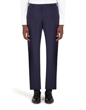 WOOL MARTINI-FIT SUIT WITH SATIN DETAILS