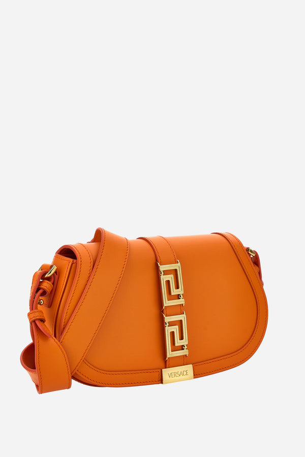 Greca Goddess Medium Shoulder In Calf Leather