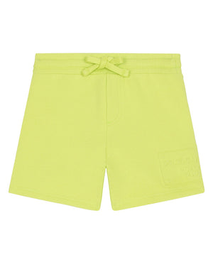 JOGGING SHORTS WITH EMBOSSED LOGO