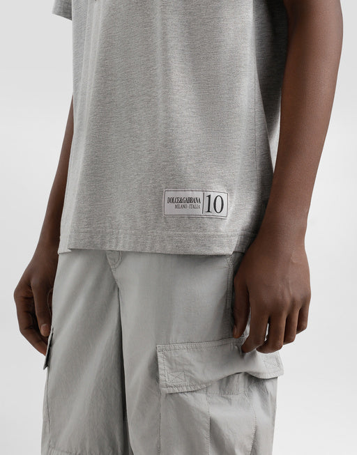 COTTON T-SHIRT WITH LOGO
