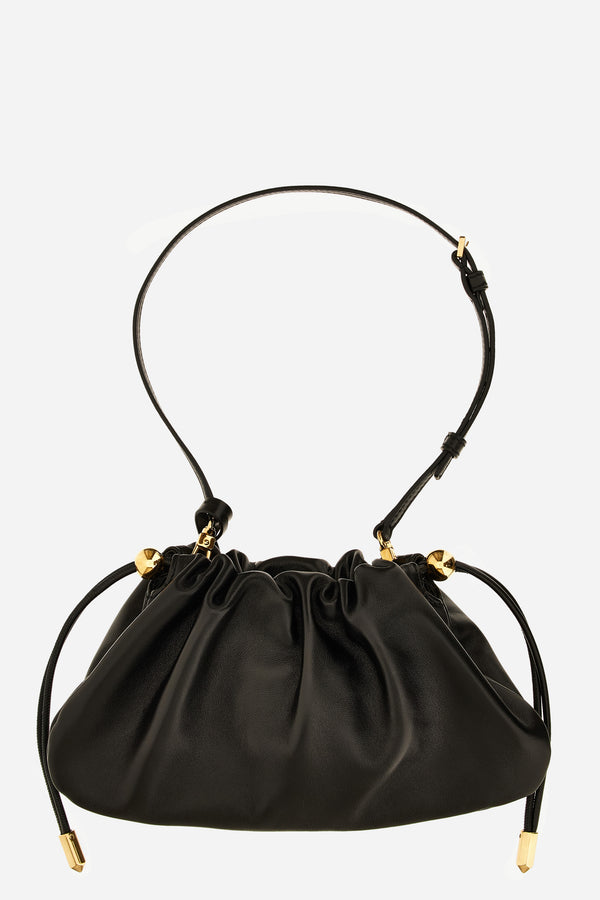 Versace Tag Minibag In Lamb Leather