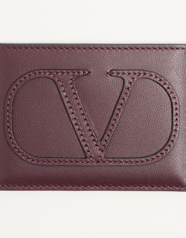 Portacarte VLogo Singature XL In Vitello