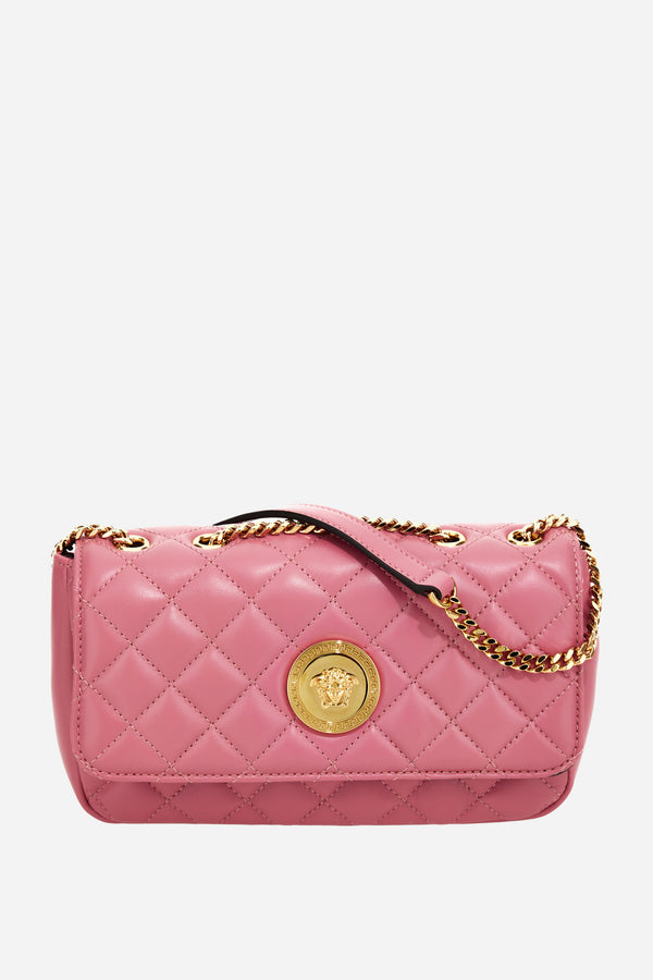 Icon Sm Shoulder Bag In Quilted Lamb Leather