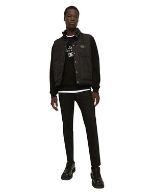 JERSEY SWEATSHIRT WITH DG EMBROIDERY
