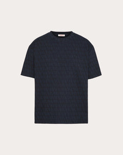 T-Shirt In Cotone Con Stampa Toile Iconographe