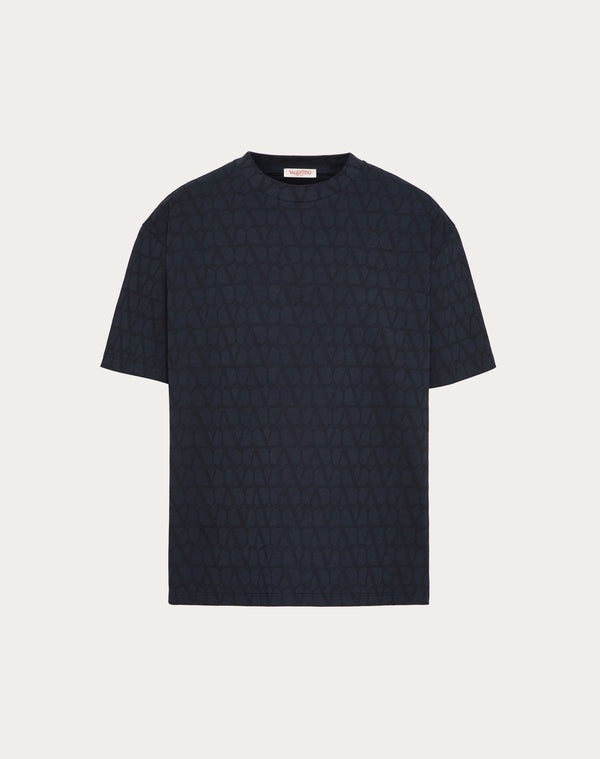 T-Shirt In Cotone Con Stampa Toile Iconographe