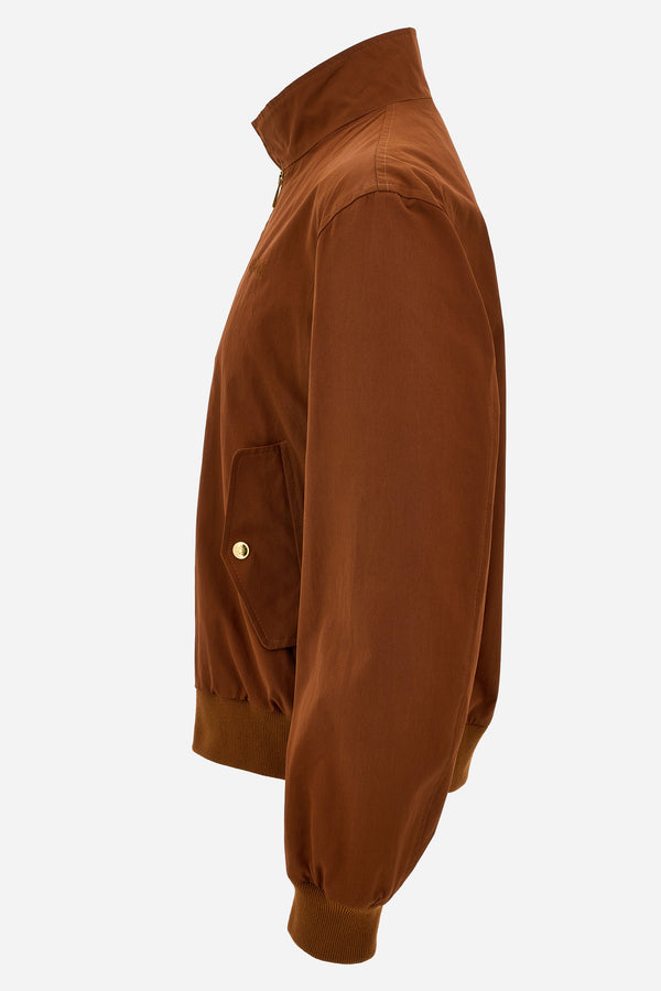 Blouson In Poplin Compact Cotton-Versace Embroidery