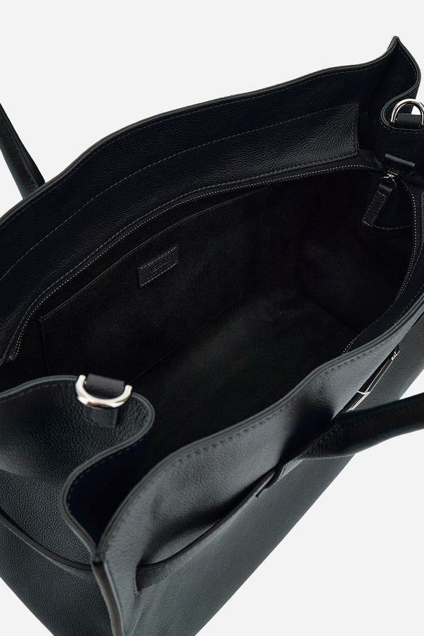La Greca Tote In Calf Leather