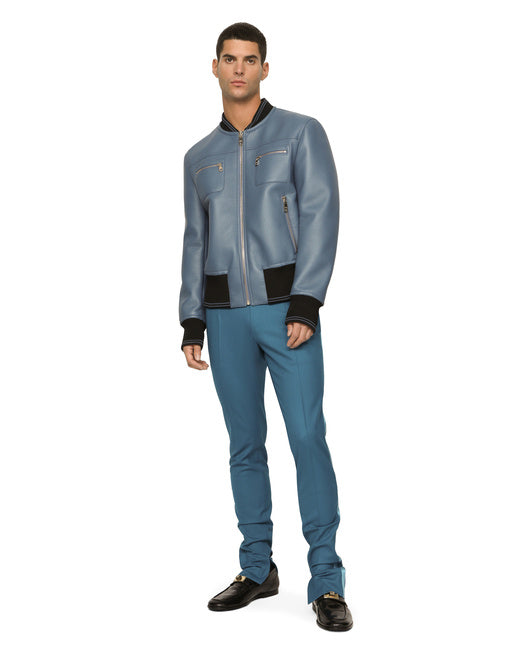 BONDED LAMBSKIN JACKET