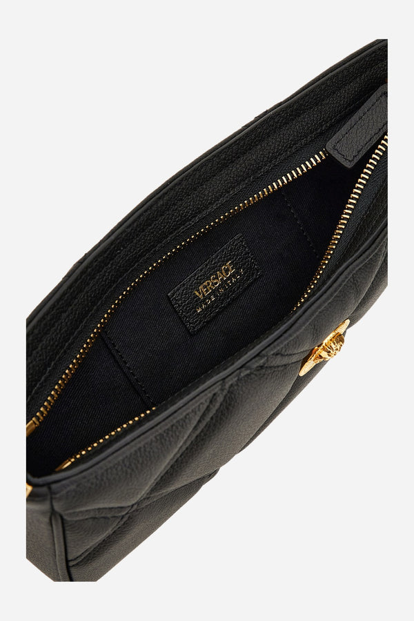 Medusa Biggie Mini Bag In Quilted Calf Leather