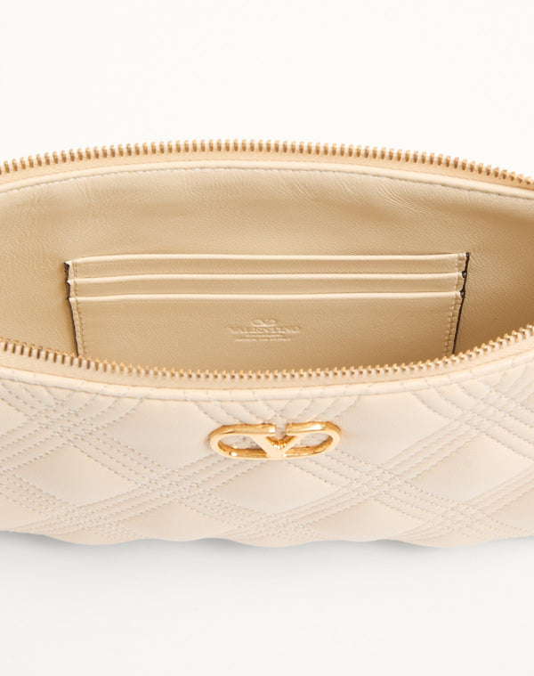 Pochette Valentino Garavani Quiltie 67 In Nappa Trapuntata